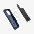 ACS06597 - iPhone 15 Pro Max Case Mag Armor (MagFit) in matte black showing the back